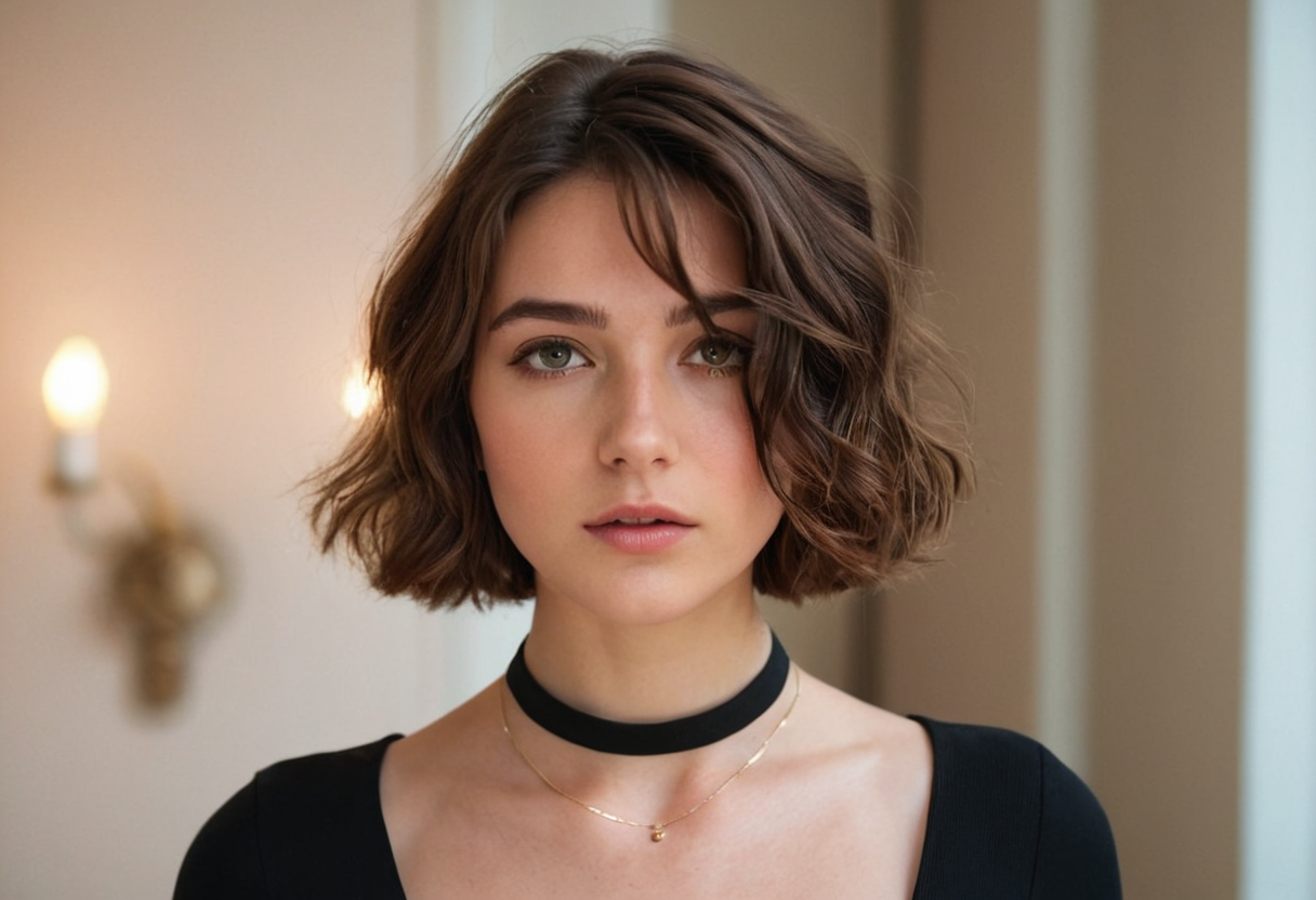 short wavy bob haircuts