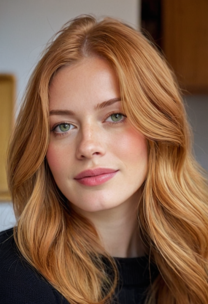 strawberry blonde hair color