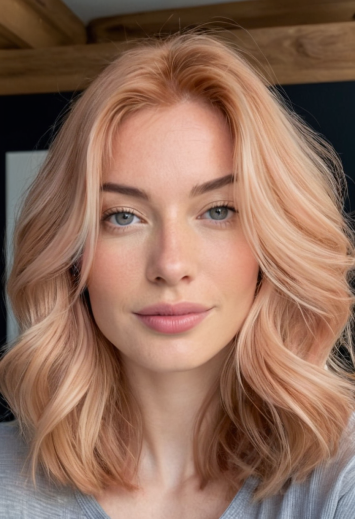 strawberry blonde hair color