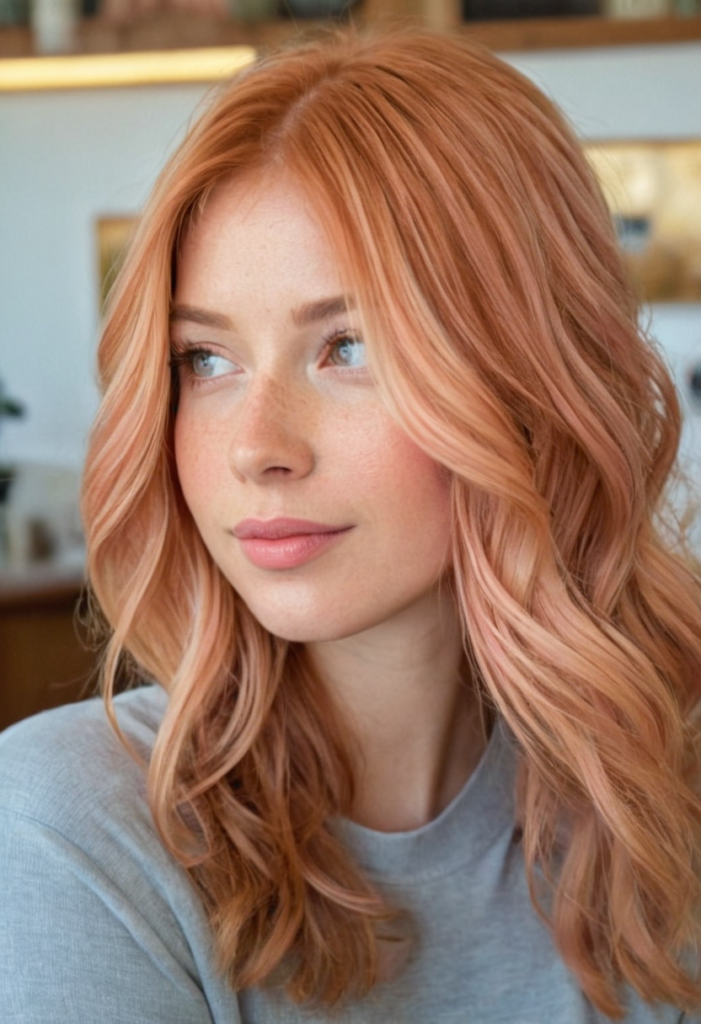 strawberry blonde hair color