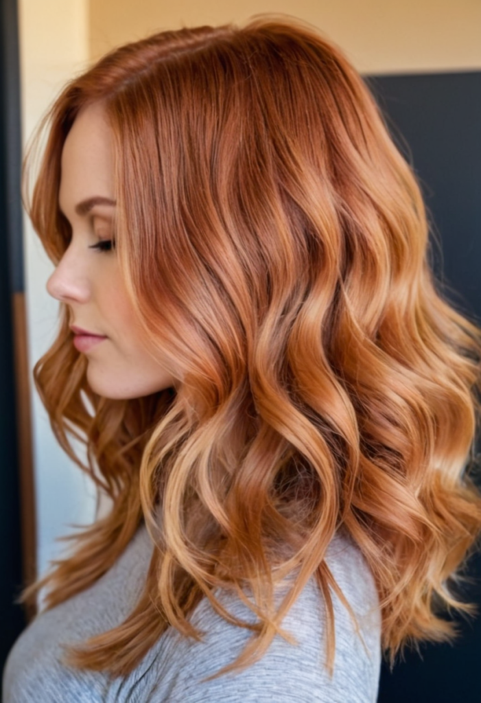 strawberry blonde hair color