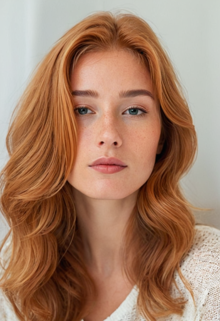 strawberry blonde hair color