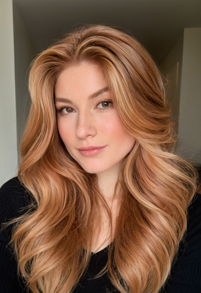 strawberry blonde hair color